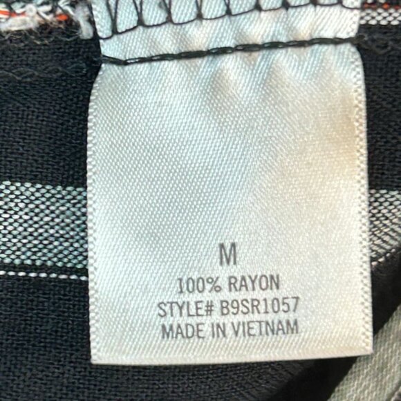 Harper Womens Sleeveless Stripe Jumpsuit with Belt Size M Avant garde Y2K Boho - Picture 10 of 12